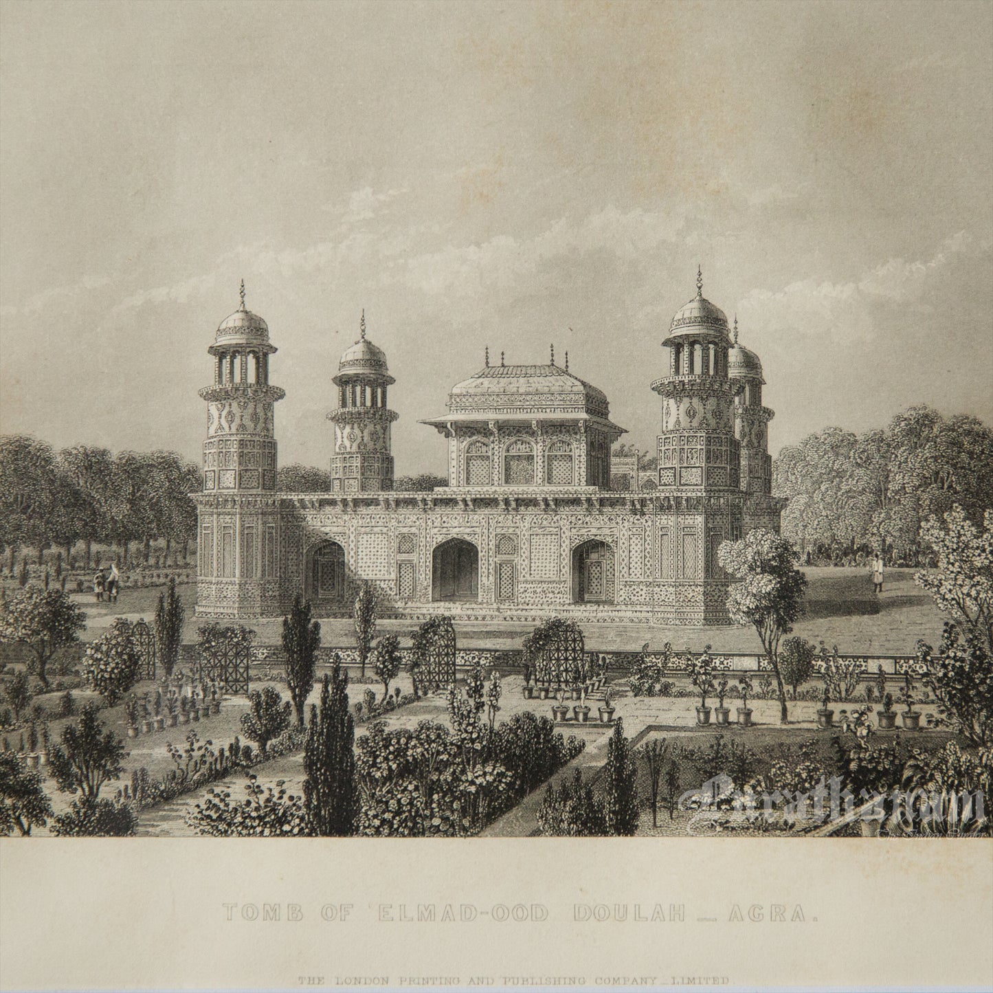 The Tomb of Elmad-Ood Doulah, Agra