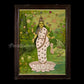 Lakshmi by Ravi Varma - Embellished