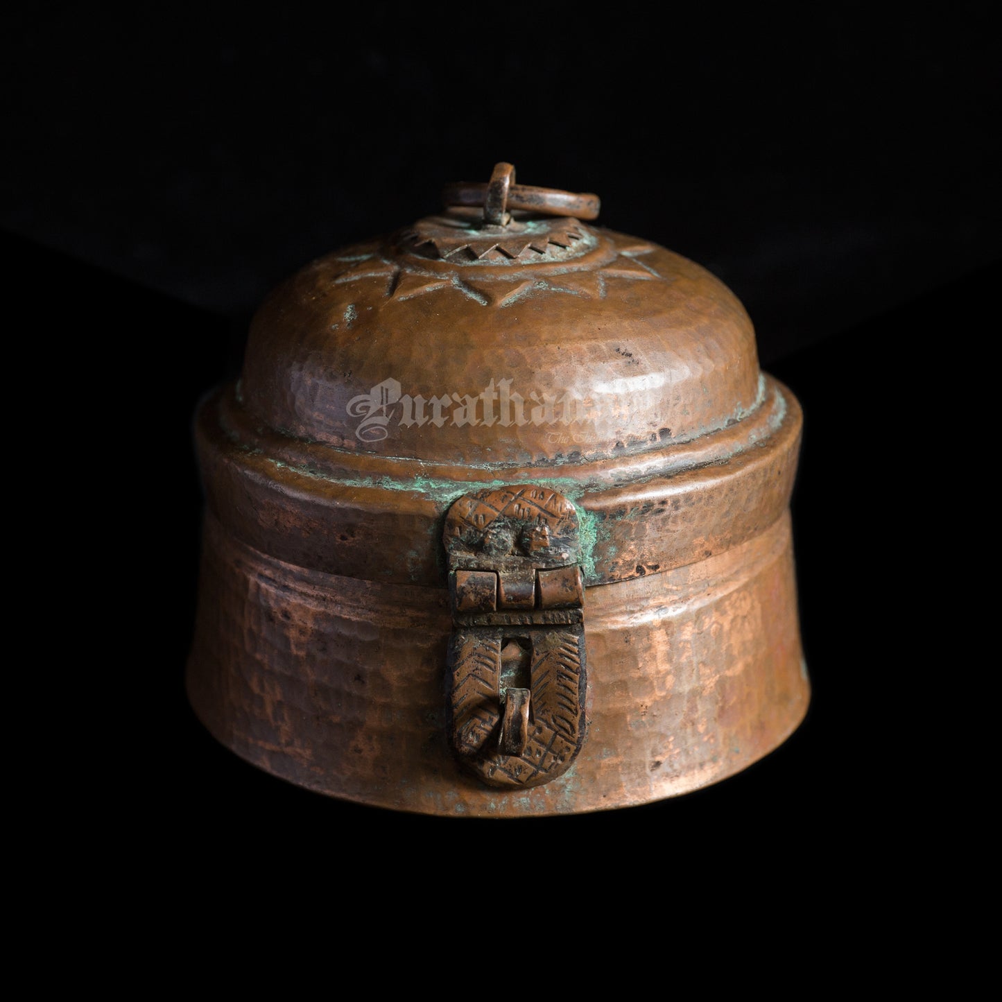 Vintage Handmade Copper Container