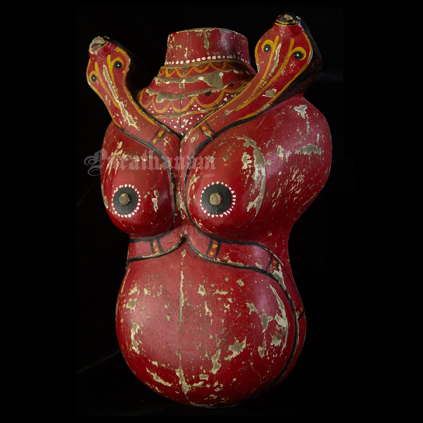 Theyyam Wooden Breast Plate