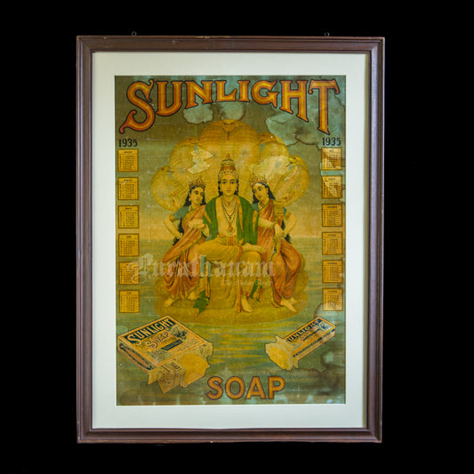 Shesh Narayan - Sunlight Soap Poster & Calender (1935)