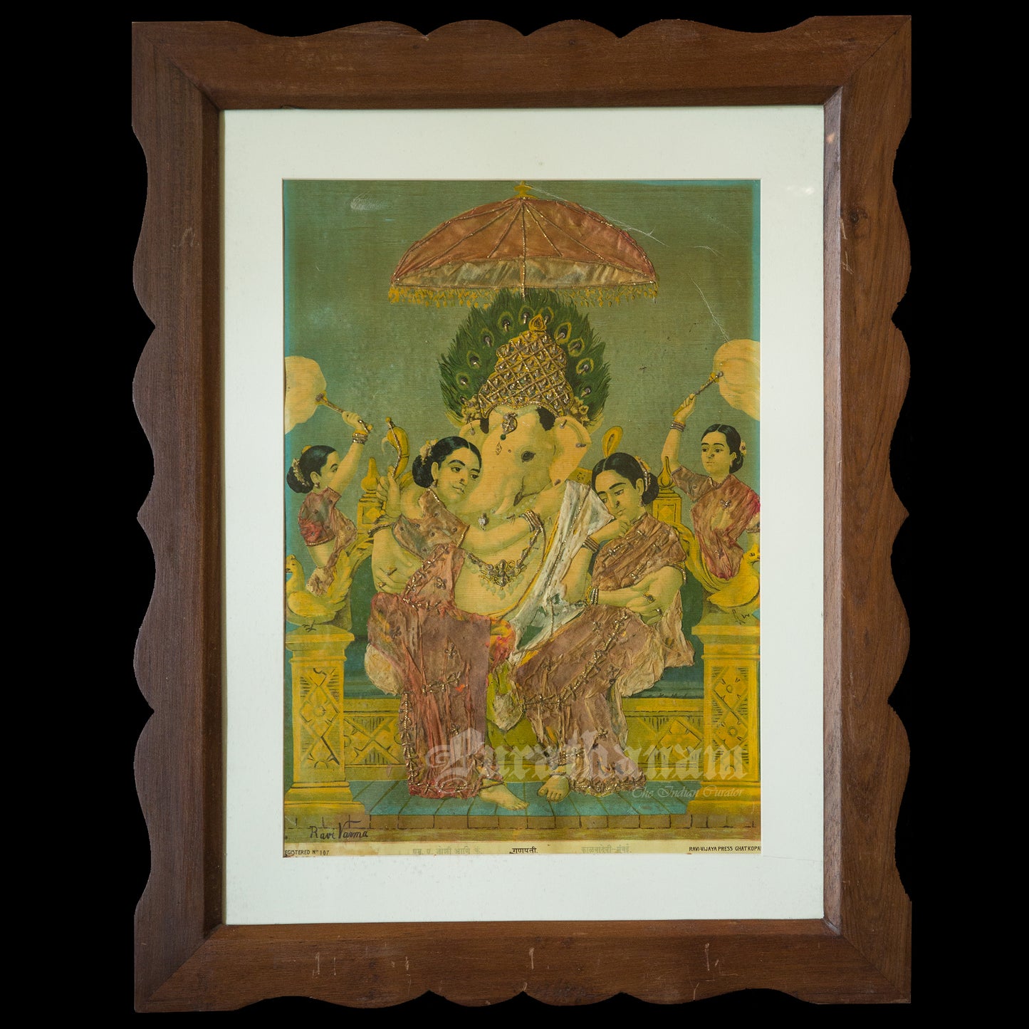 Riddhhi Siddhhi Ganapati Emblished