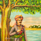 Dewar Bhojai - Chromolithograph Print