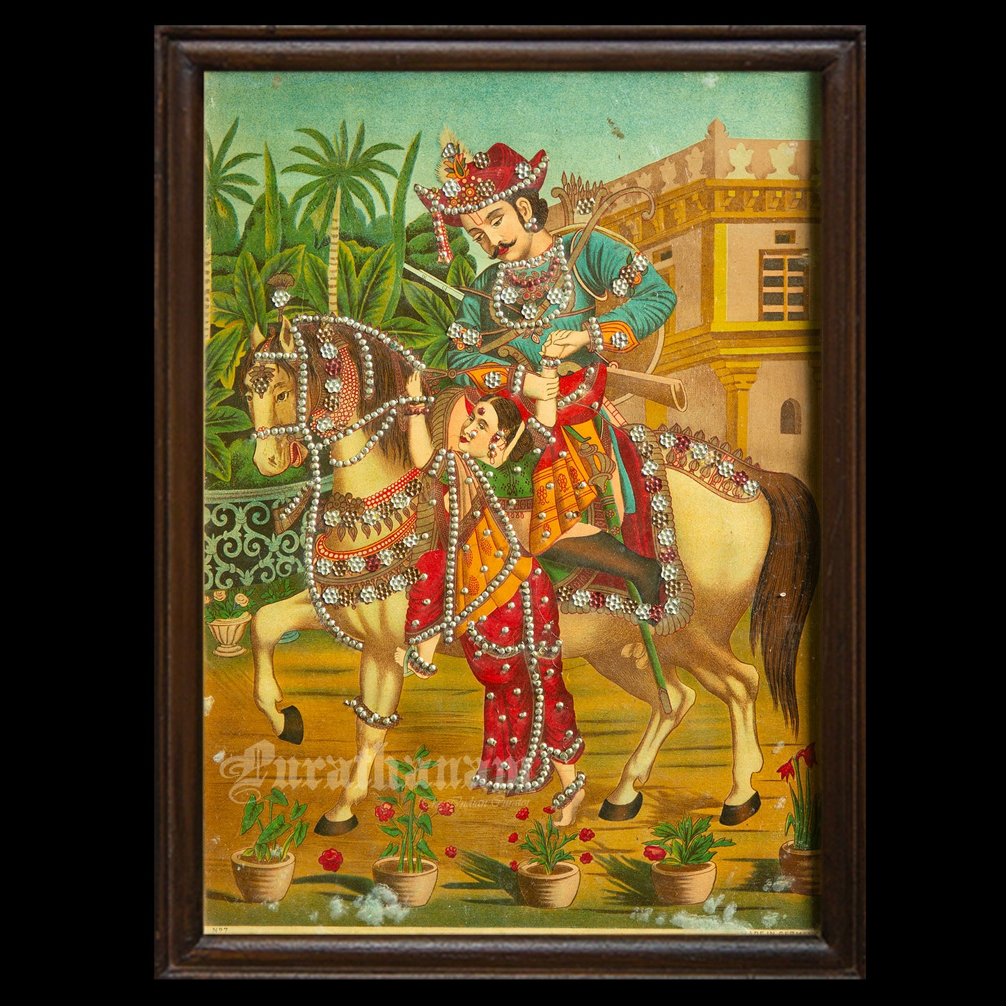 Chalpatau Mohan Rani   - Lithograph Print