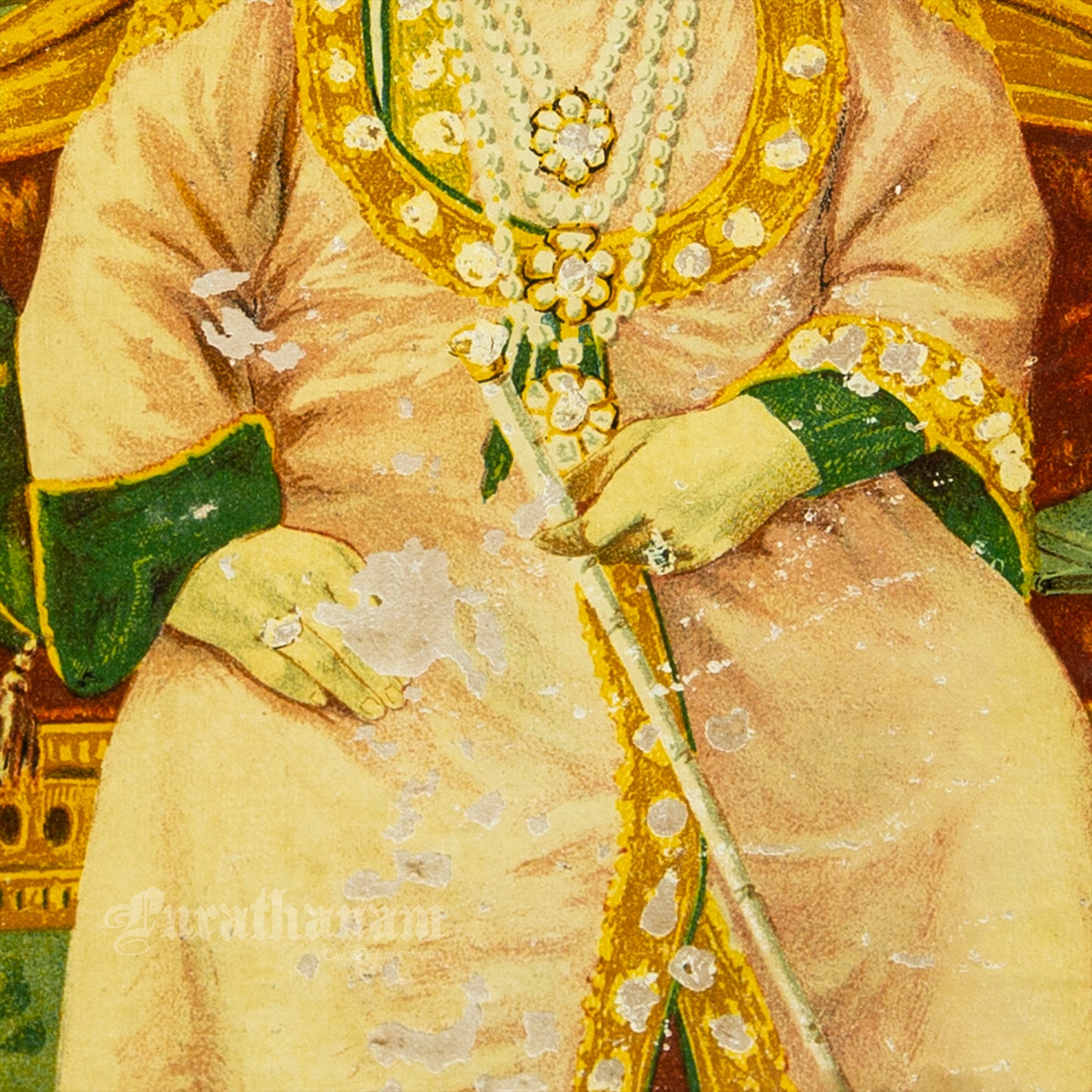 Govardhanlal Maharaj  - Lithograph Print