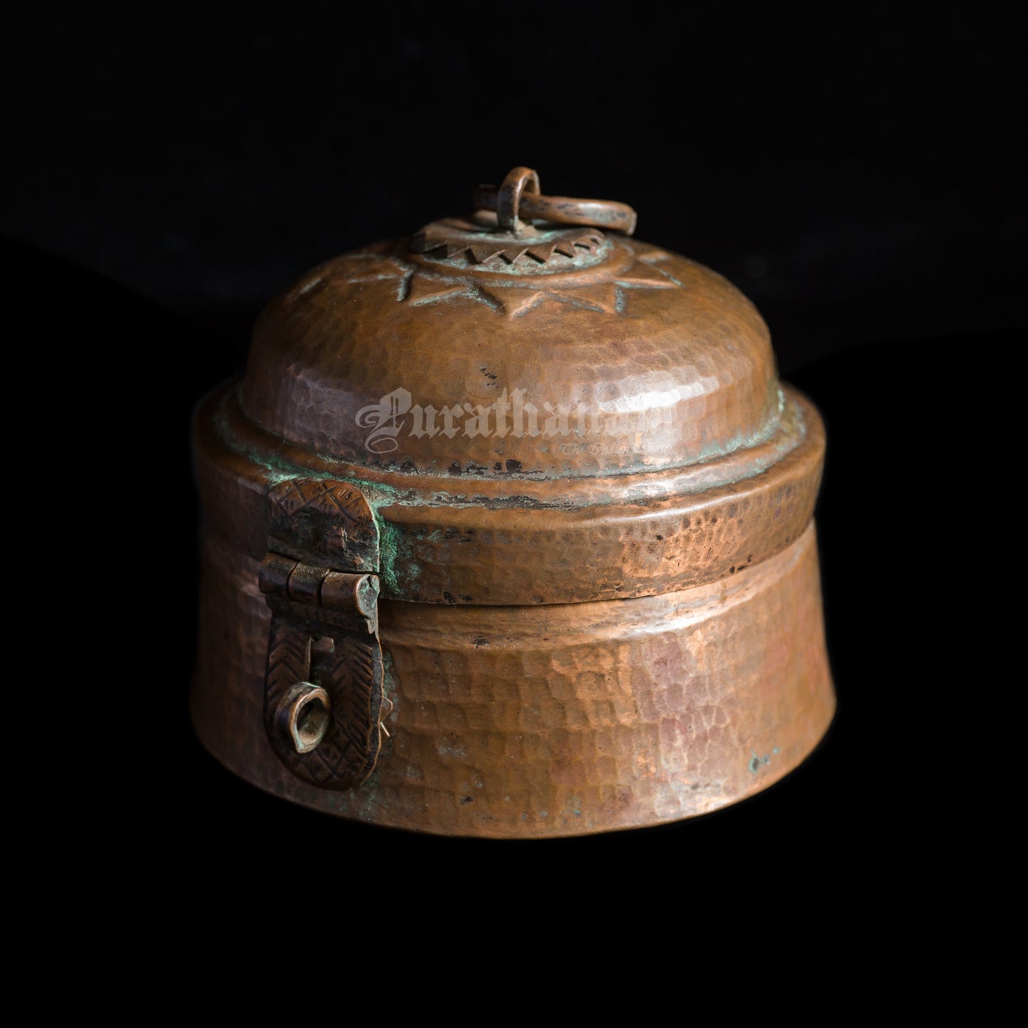 Vintage Handmade Copper Container