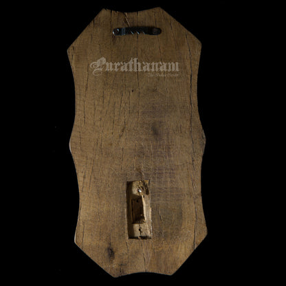 Saint Christopher Carrying the Christ Child, Mother Mary and Christ wall plaque