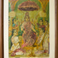 Ambika by Ravi Varma - Embellished (Oleograph Print)
