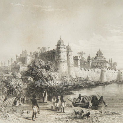 View of Allahabad, Shewing the Fort