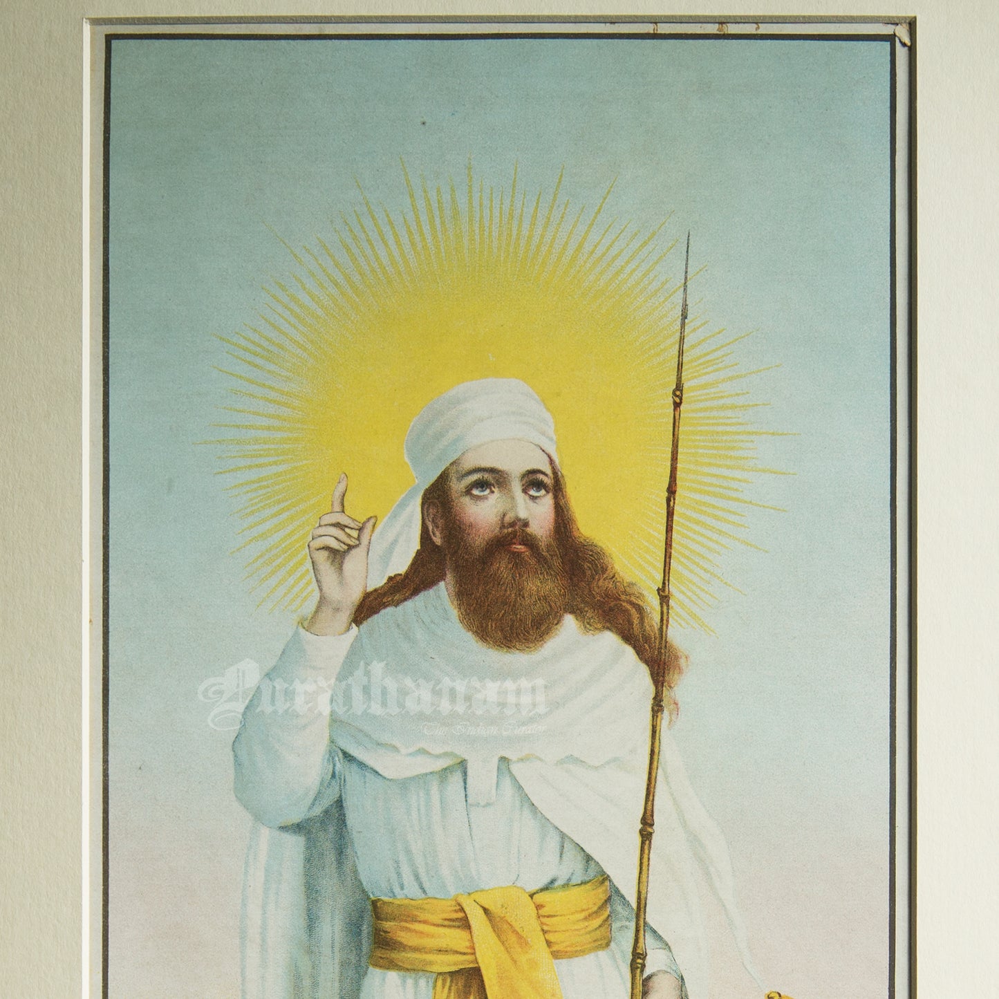 Zarathushtra - Parsi Prophet ( lithograph Print)