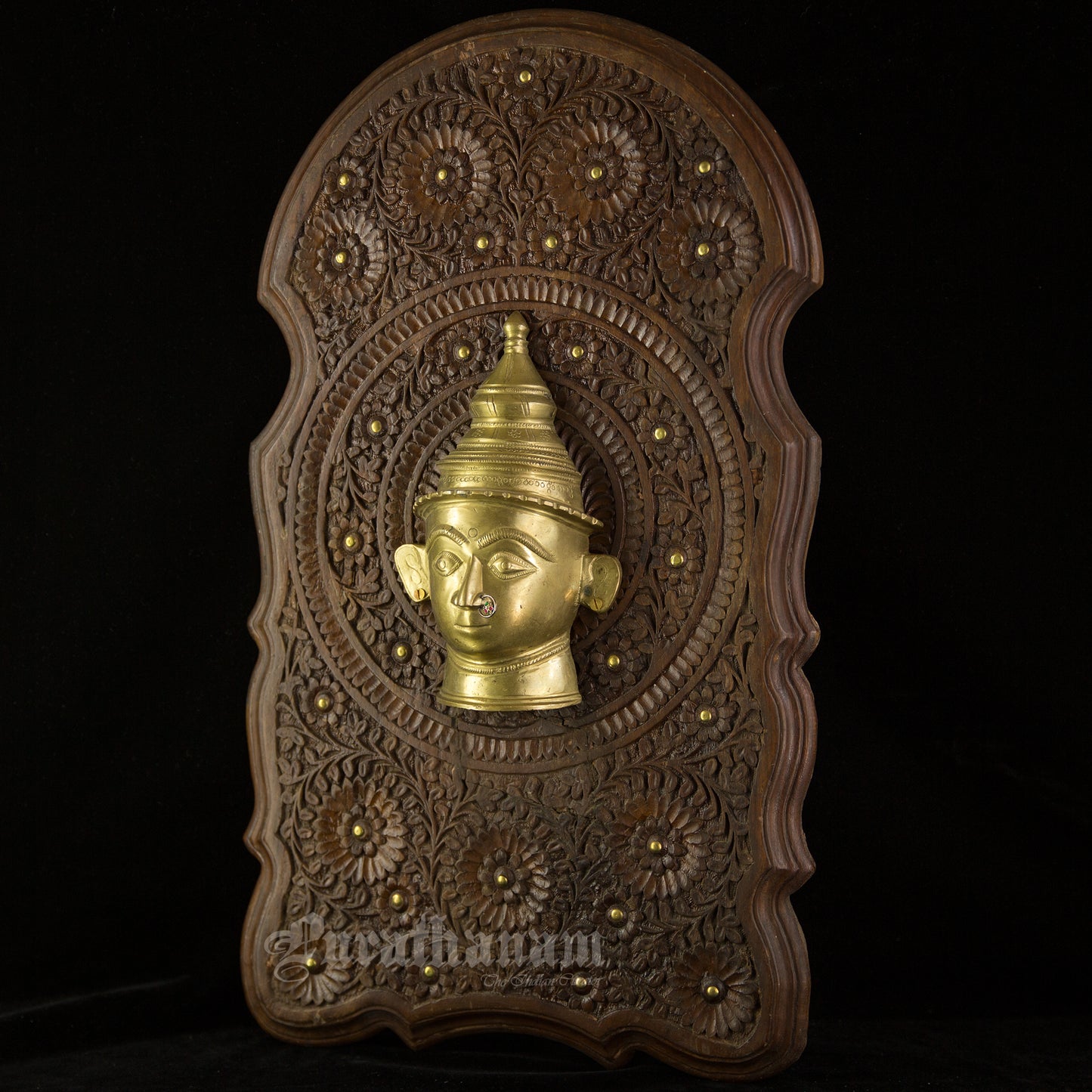 Gauri head plaque