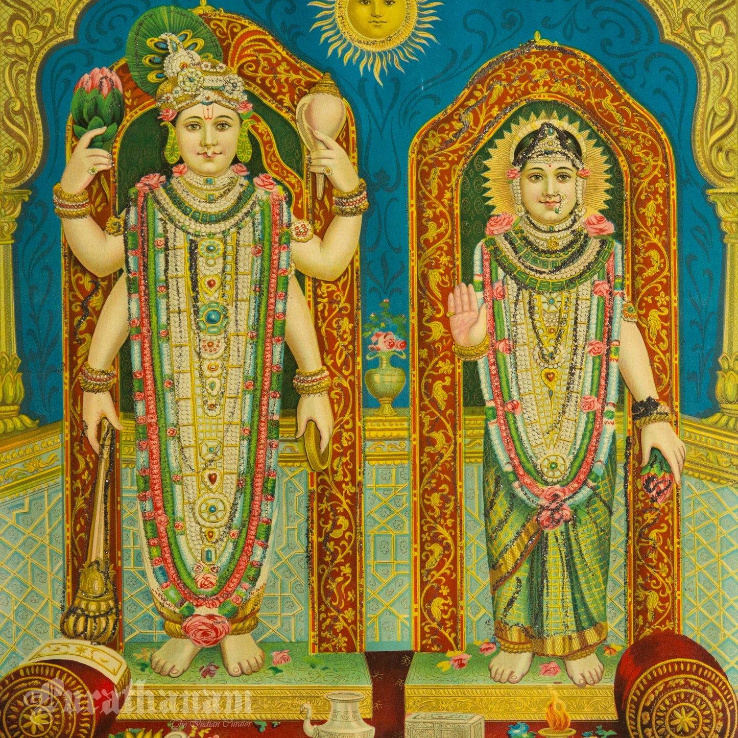 Sree Lakshminarayan - German Print