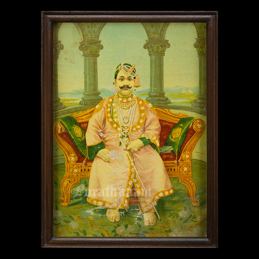 Govardhanlal Maharaj  - Lithograph Print