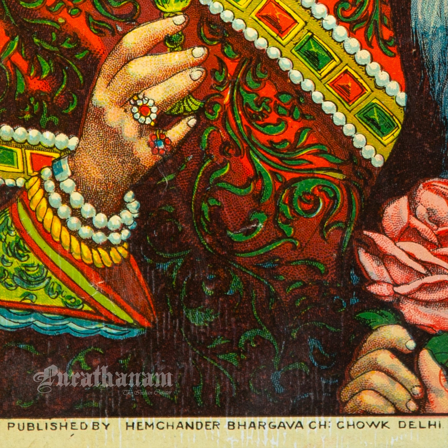 Nandhbaba - Chromolithograph Print