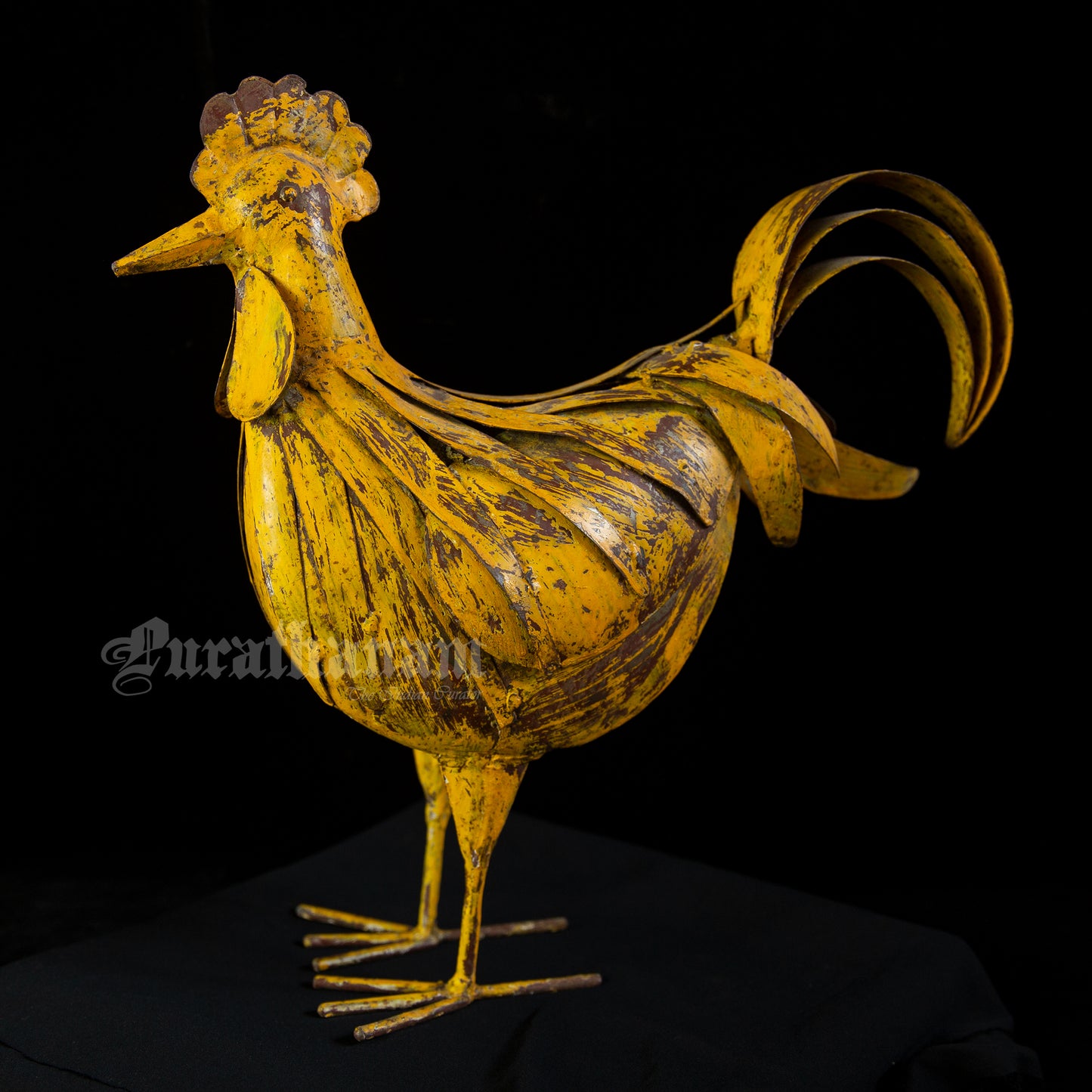 Distressed Yellow Cock