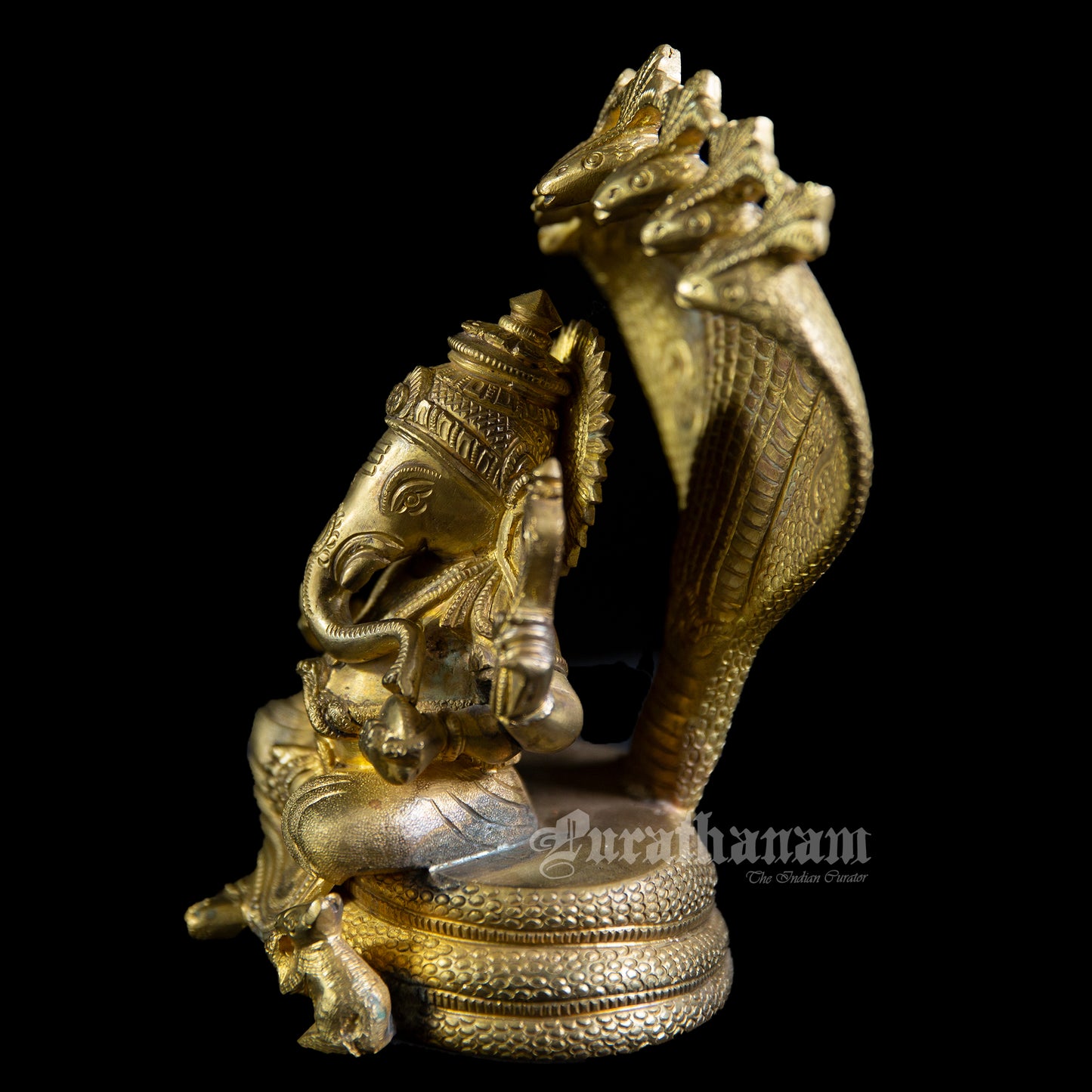 Naga Ganapati -Brass