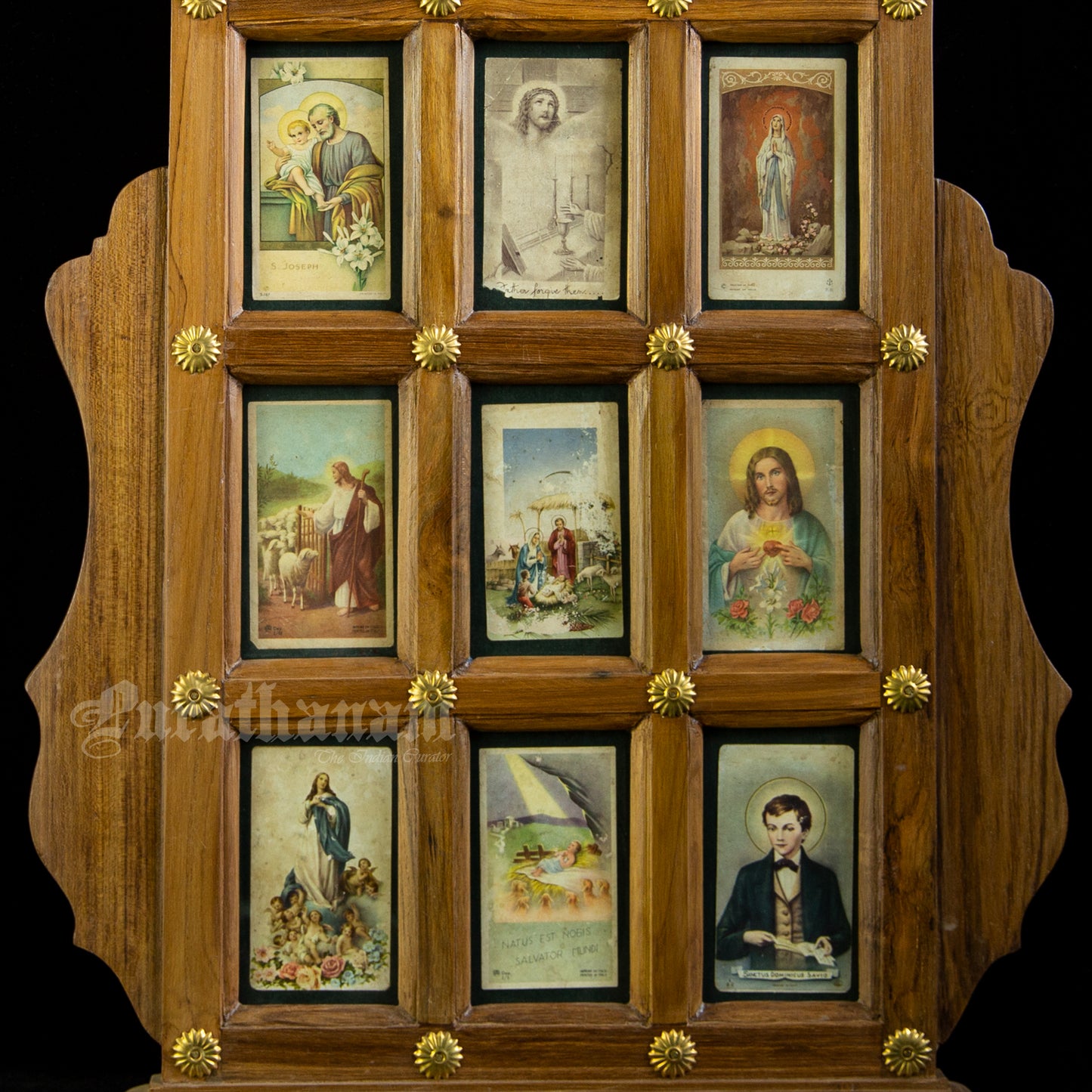 Multiple photos frame - Wall Hanging ( Teakwood)