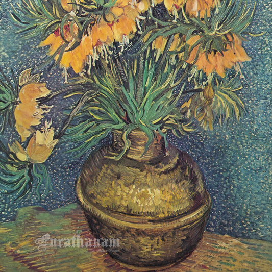 Imperial Fritillaries in a Copper Vase by Vincent Van Gogh (Archival Print)