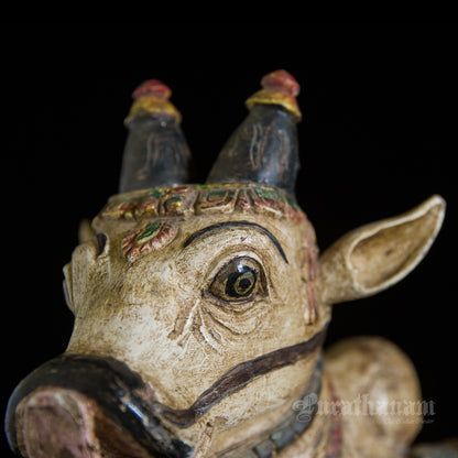 Wooden Rishabha Wahan