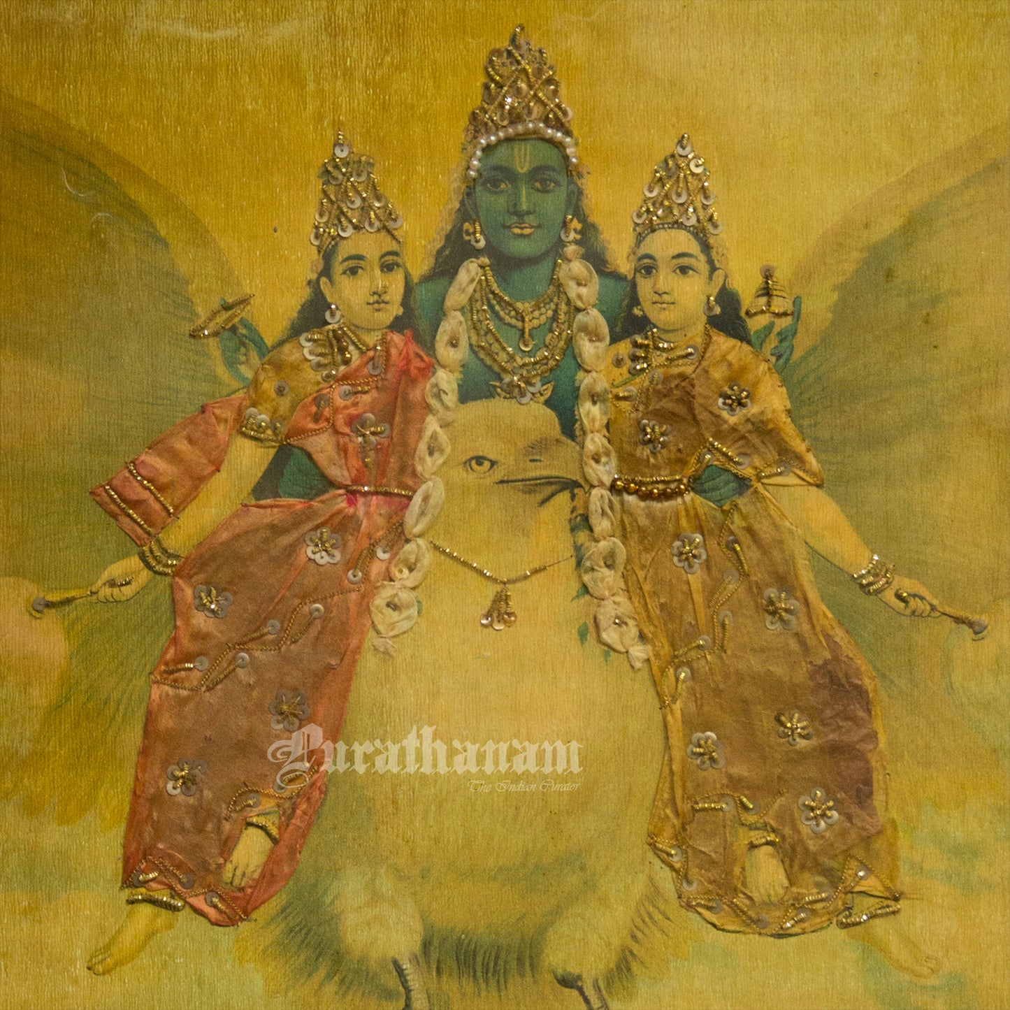 Vishnu Garud Wahan Embellished