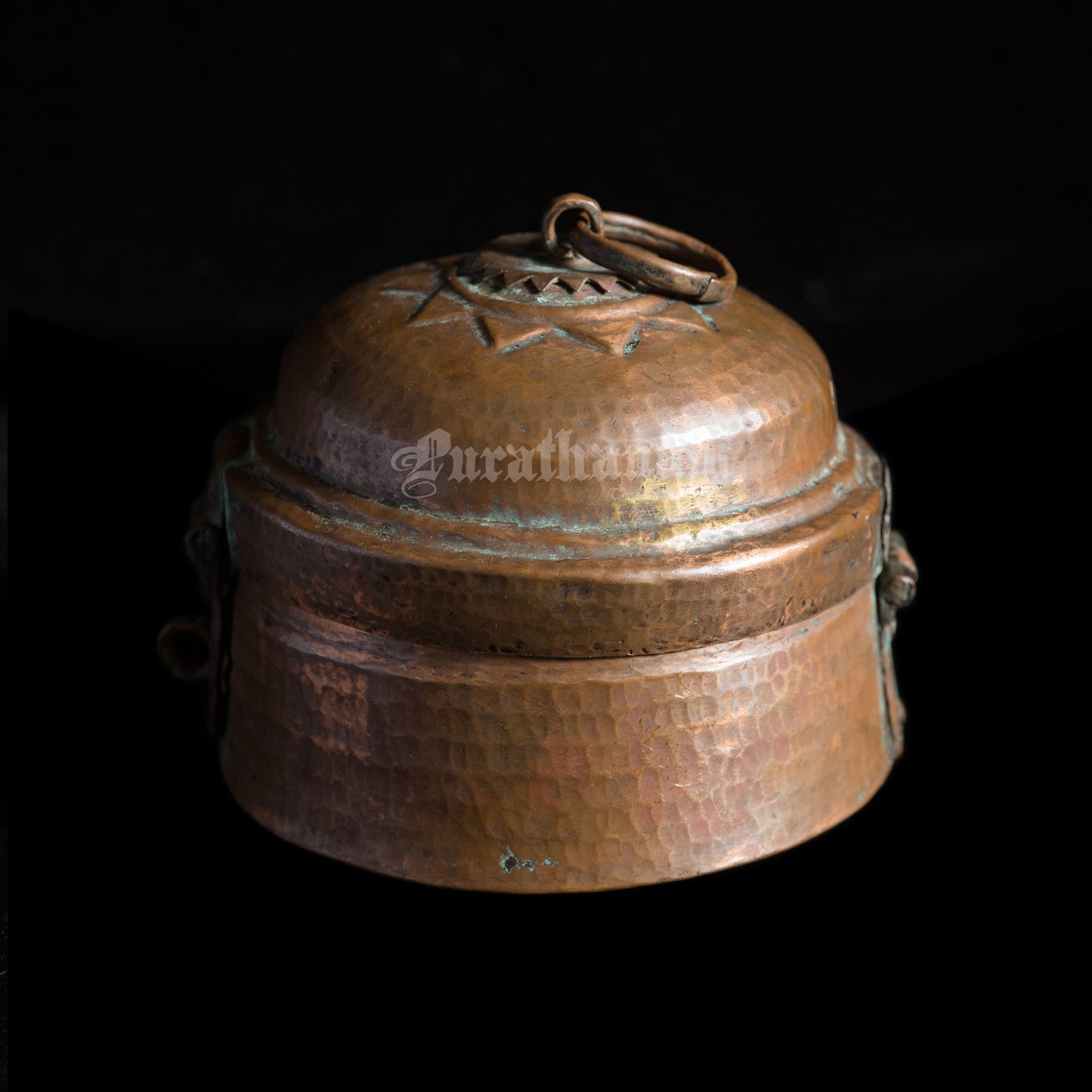 Vintage Handmade Copper Container