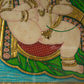 Baby Krishna On Banyan Leaf
