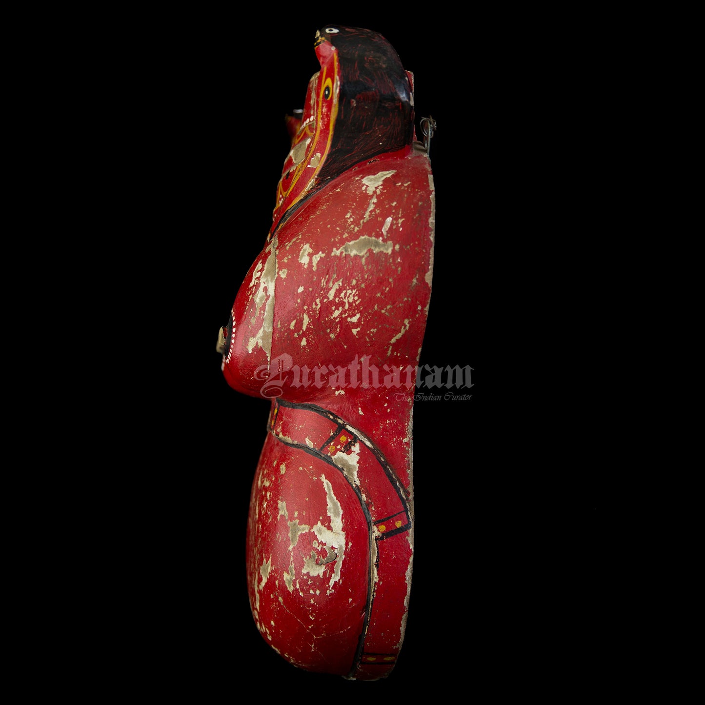 Theyyam Wooden Breast Plate