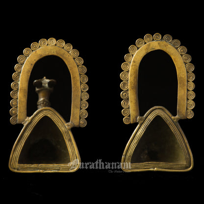 Vintage Brass Camel Book ends
