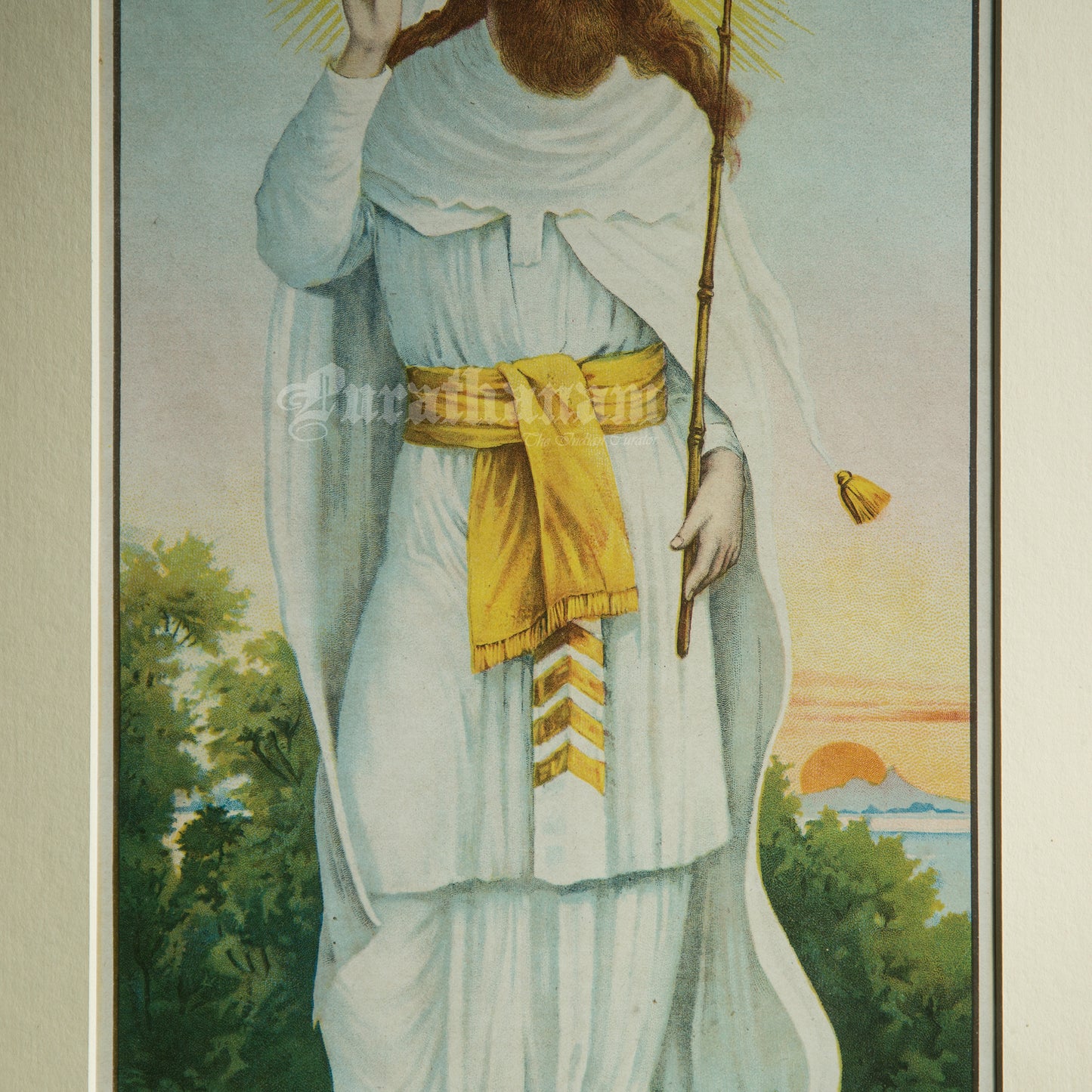 Zarathushtra - Parsi Prophet ( lithograph Print)