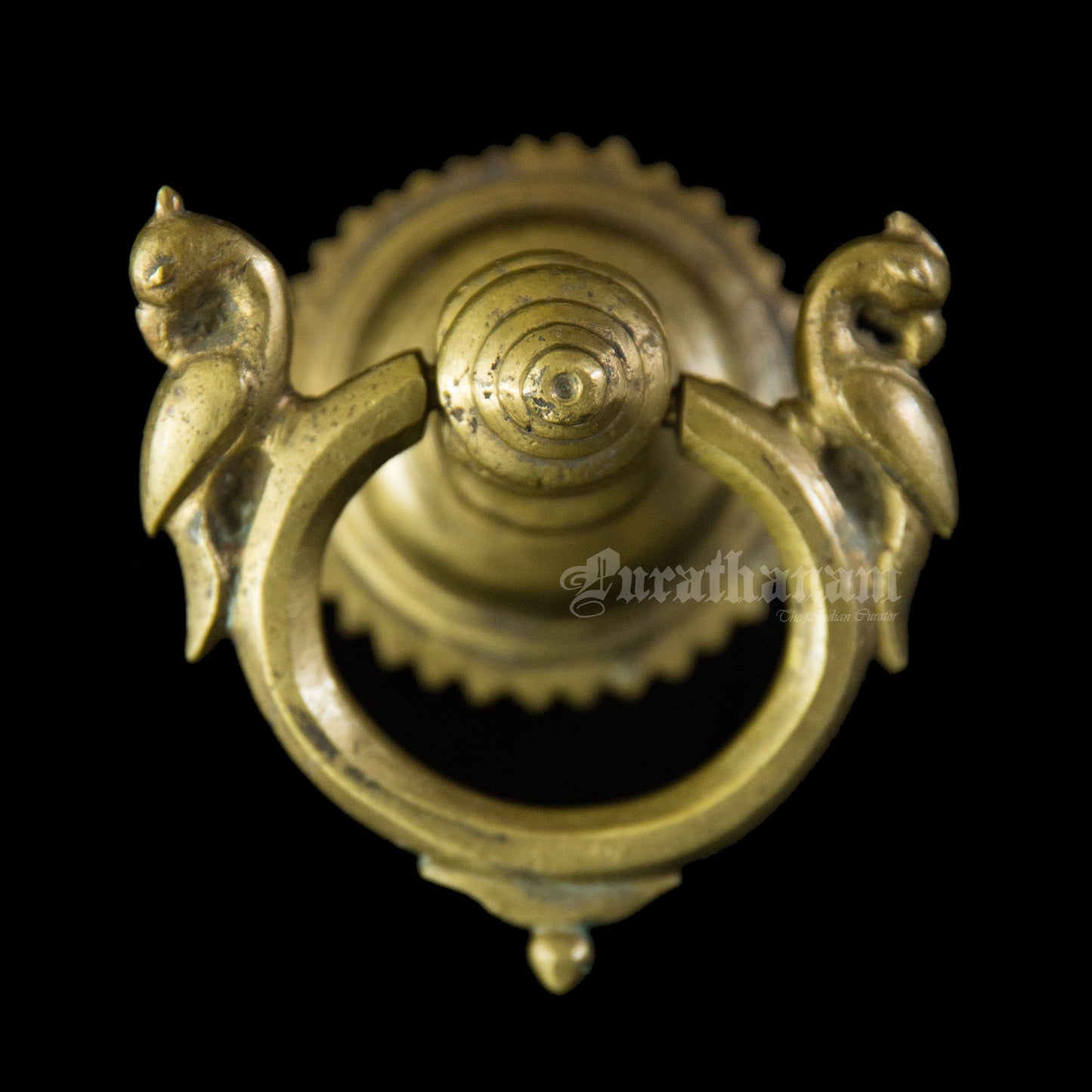 Brass Peacock Door Knocker