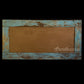 Blue Mirror - Brass Embellished