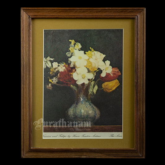 Narcissi and Tulips by Henri Fantin-Latour  (Archival Print)