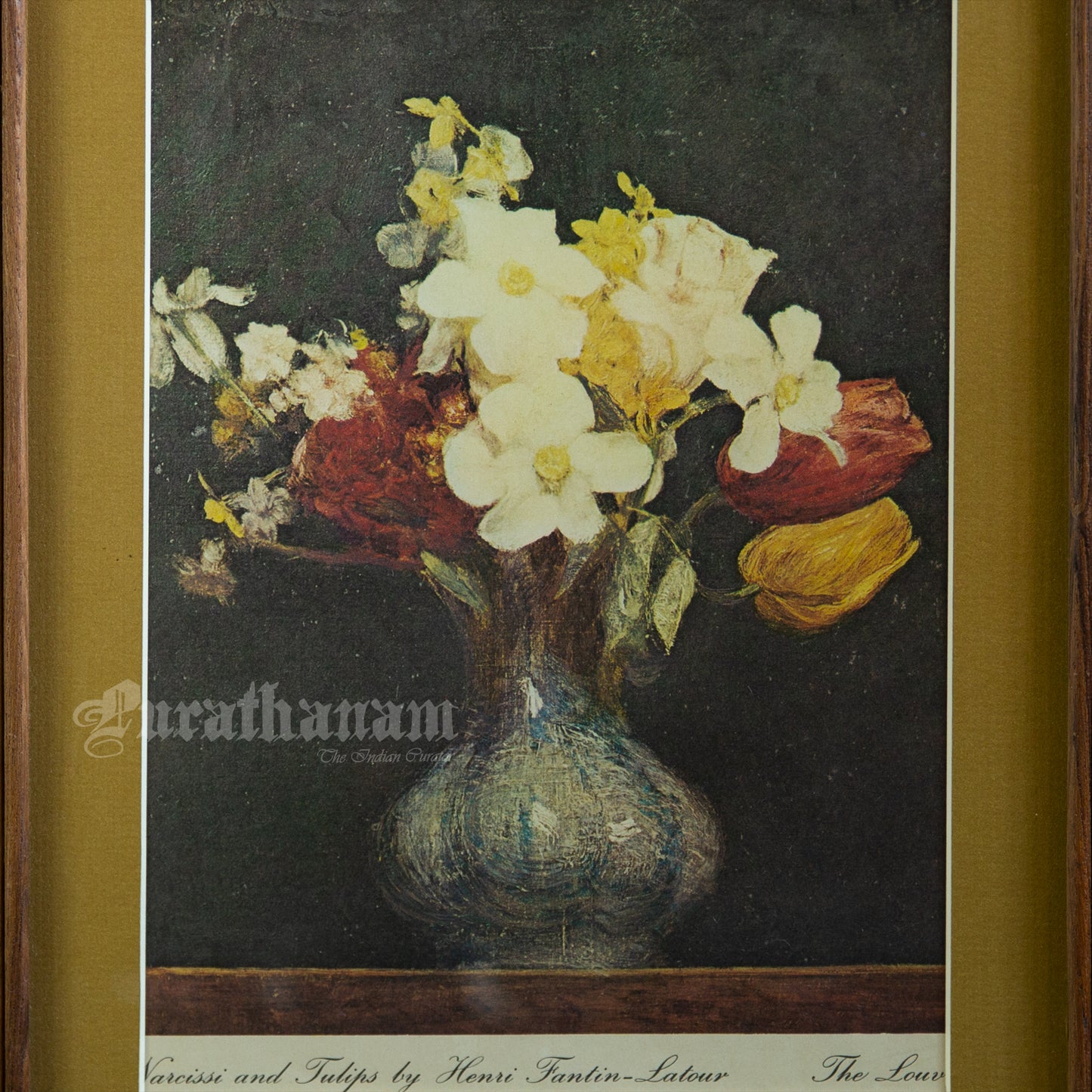 Narcissi and Tulips by Henri Fantin-Latour  (Archival Print)