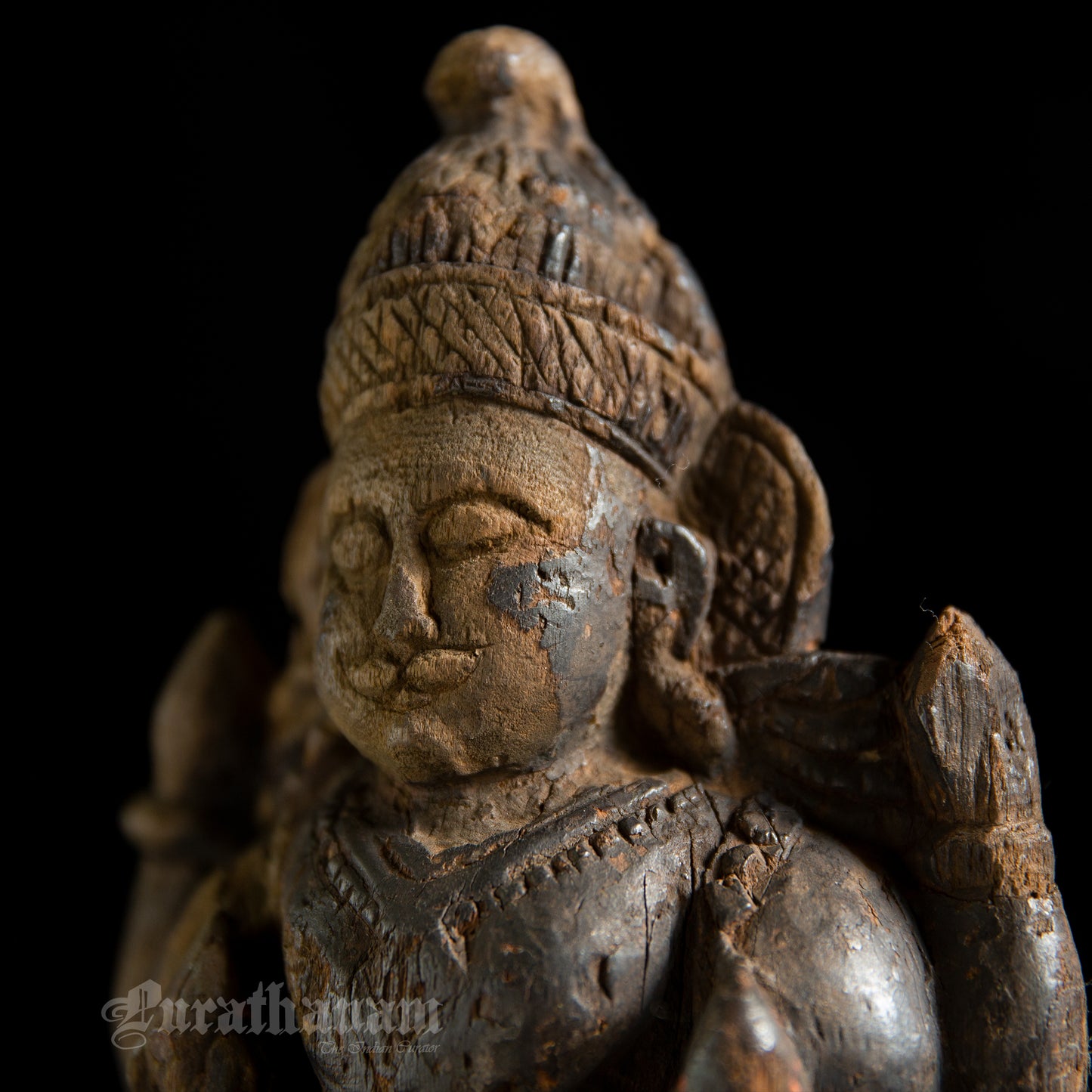 Vishnu Wooden Sculpture