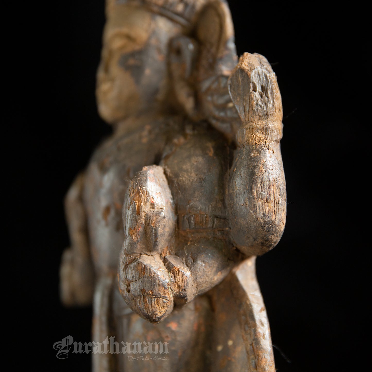 Vishnu Wooden Sculpture