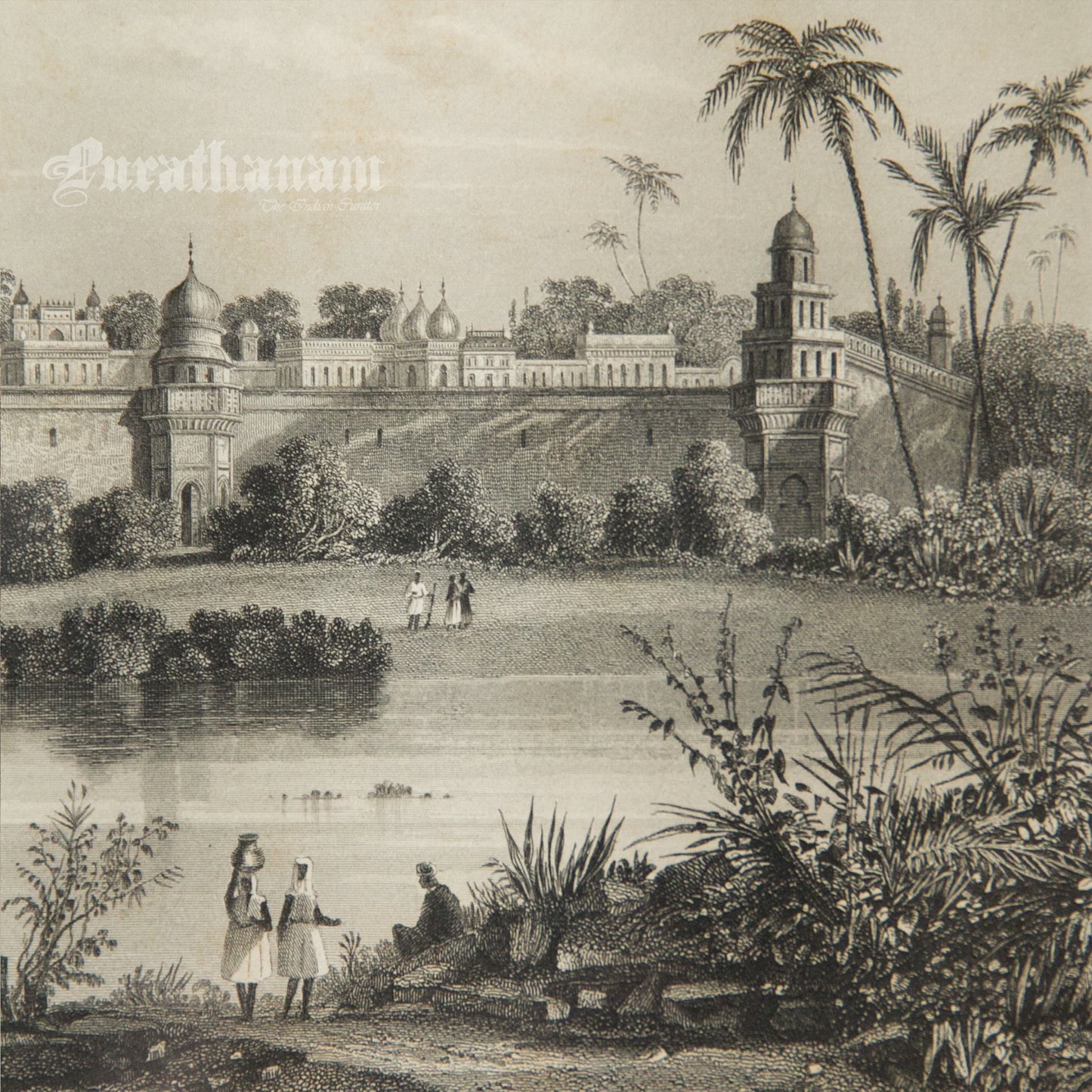 View of the Palace of Agra, From The River