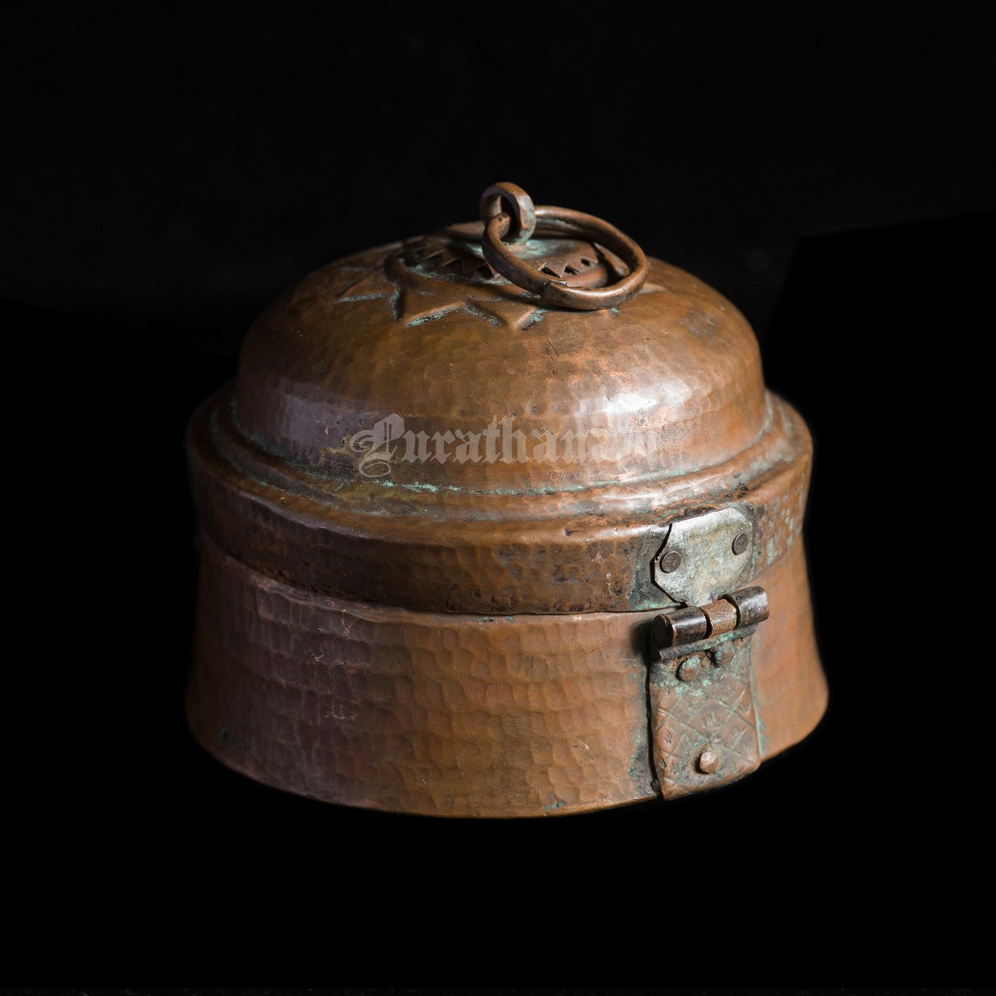 Vintage Handmade Copper Container