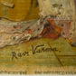 Ambika by Ravi Varma - Embellished (Oleograph Print)