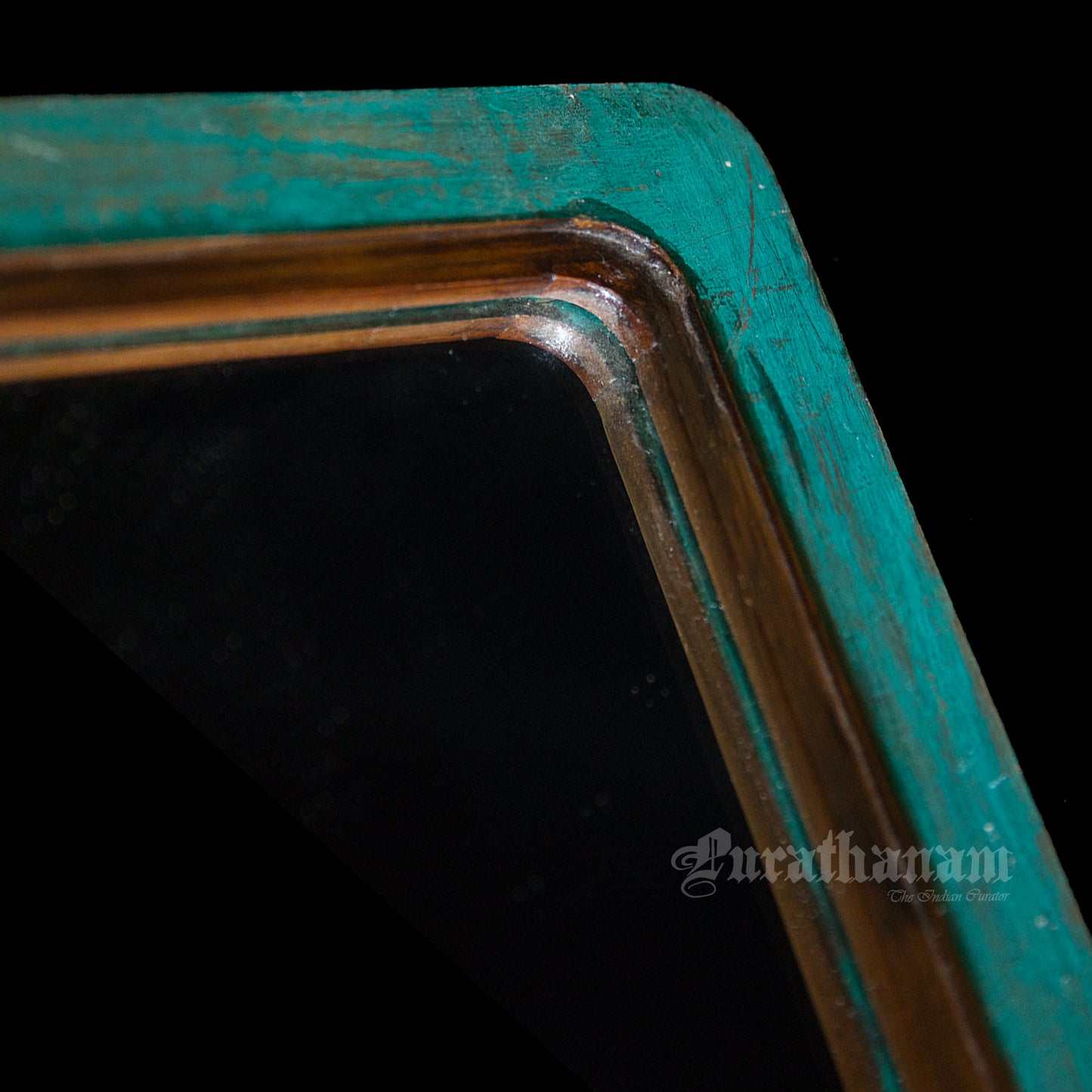 Teal Green Mirror