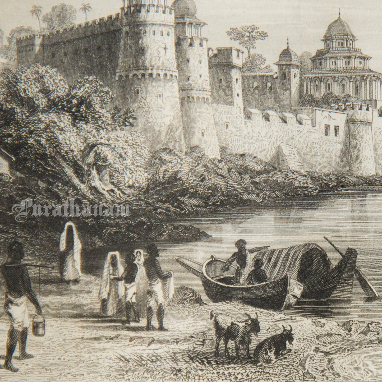 View of Allahabad, Shewing the Fort