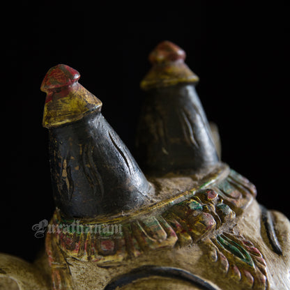 Wooden Rishabha Wahan