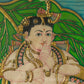 Baby Krishna On Banyan Leaf