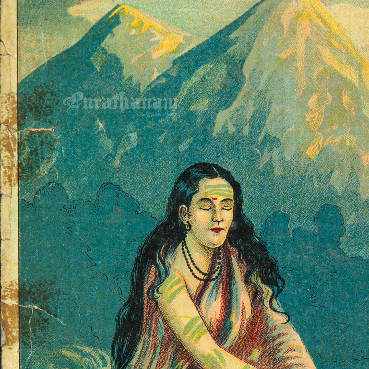 Aanee Shankar Braamhanaache Veshaane aale - Lithograph Print