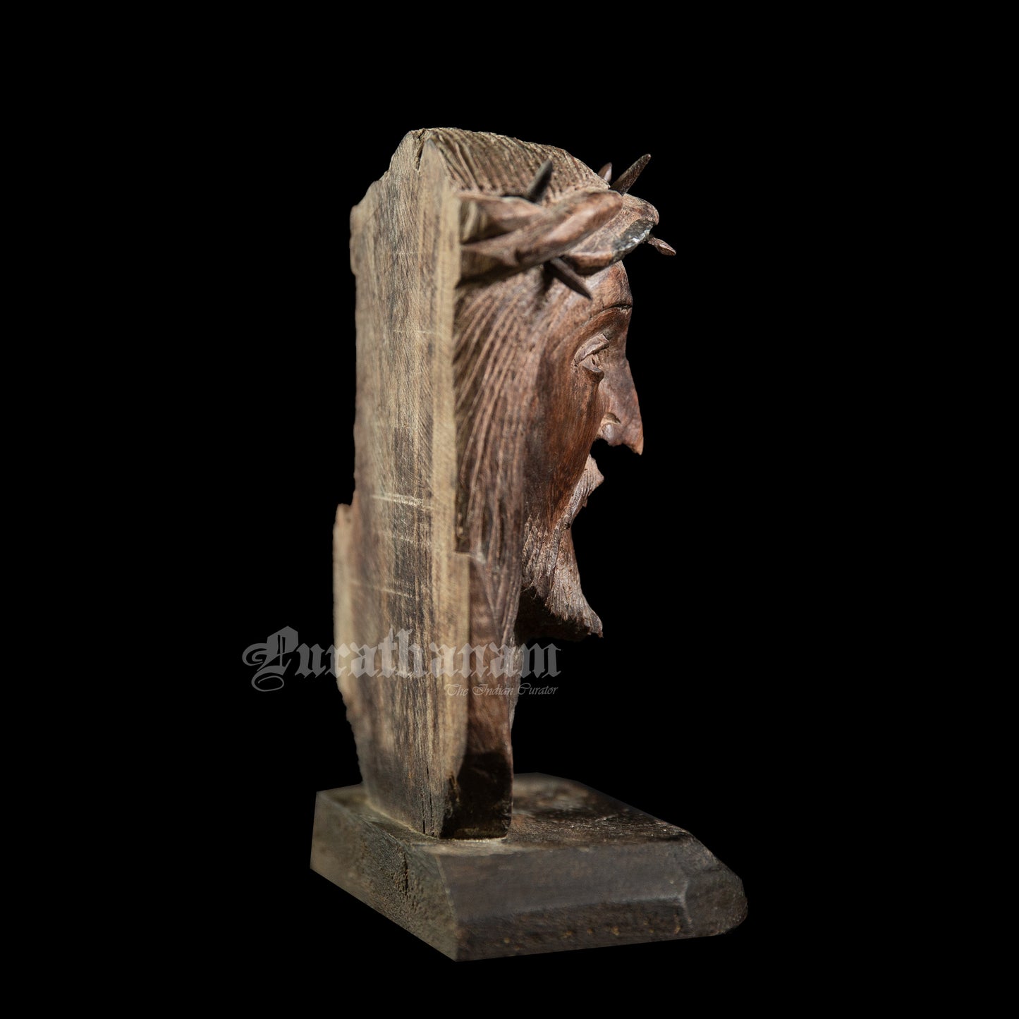 Christ Head - Rose Wood (Small)