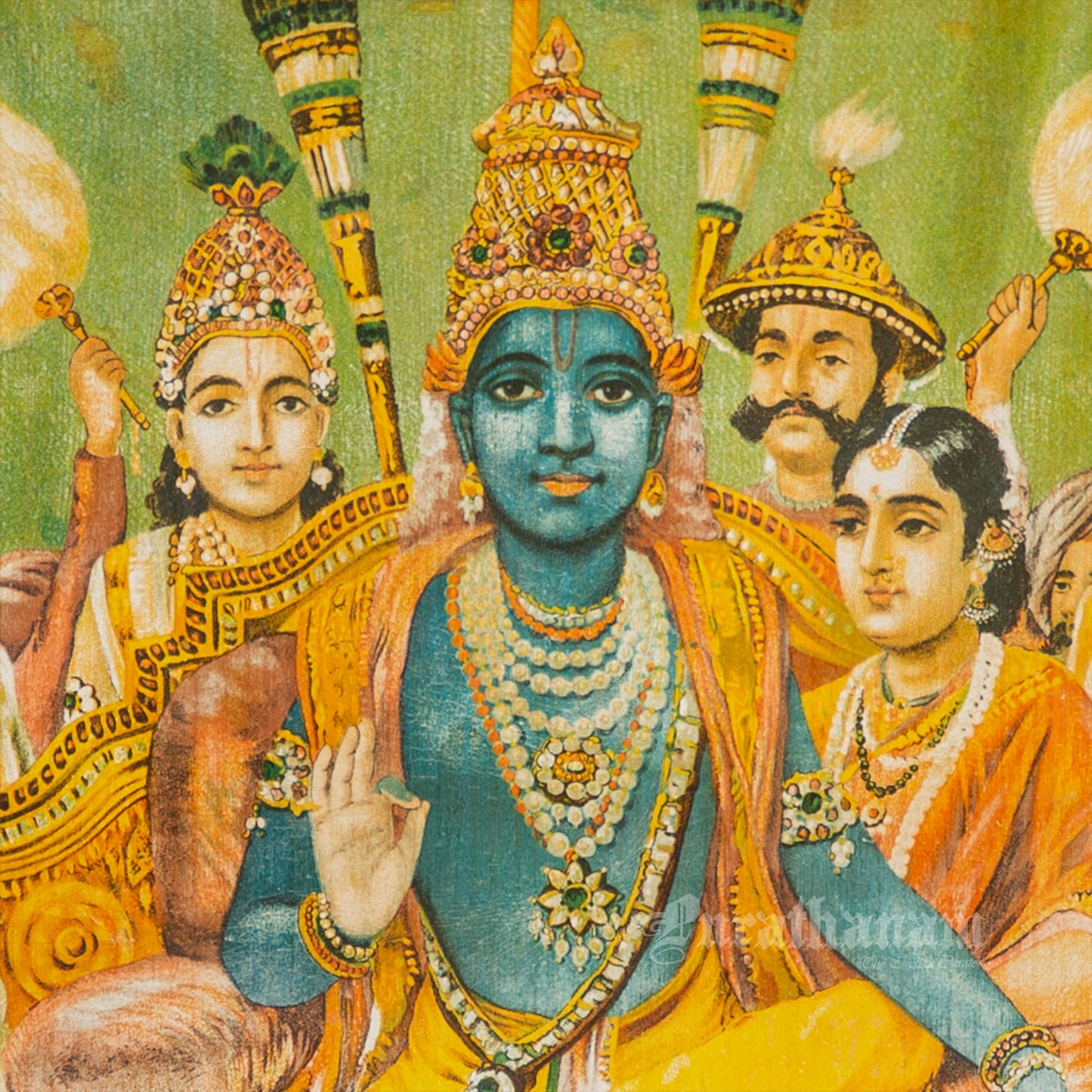 Ram Pattabhishekam by Ravi Varma