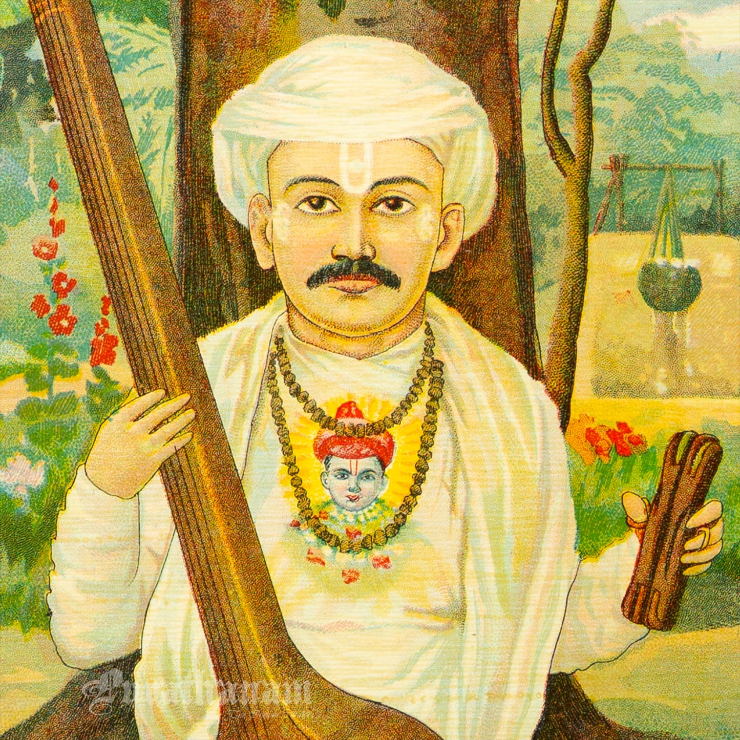 Thukkaram Maharaj - Chromolithograph Print