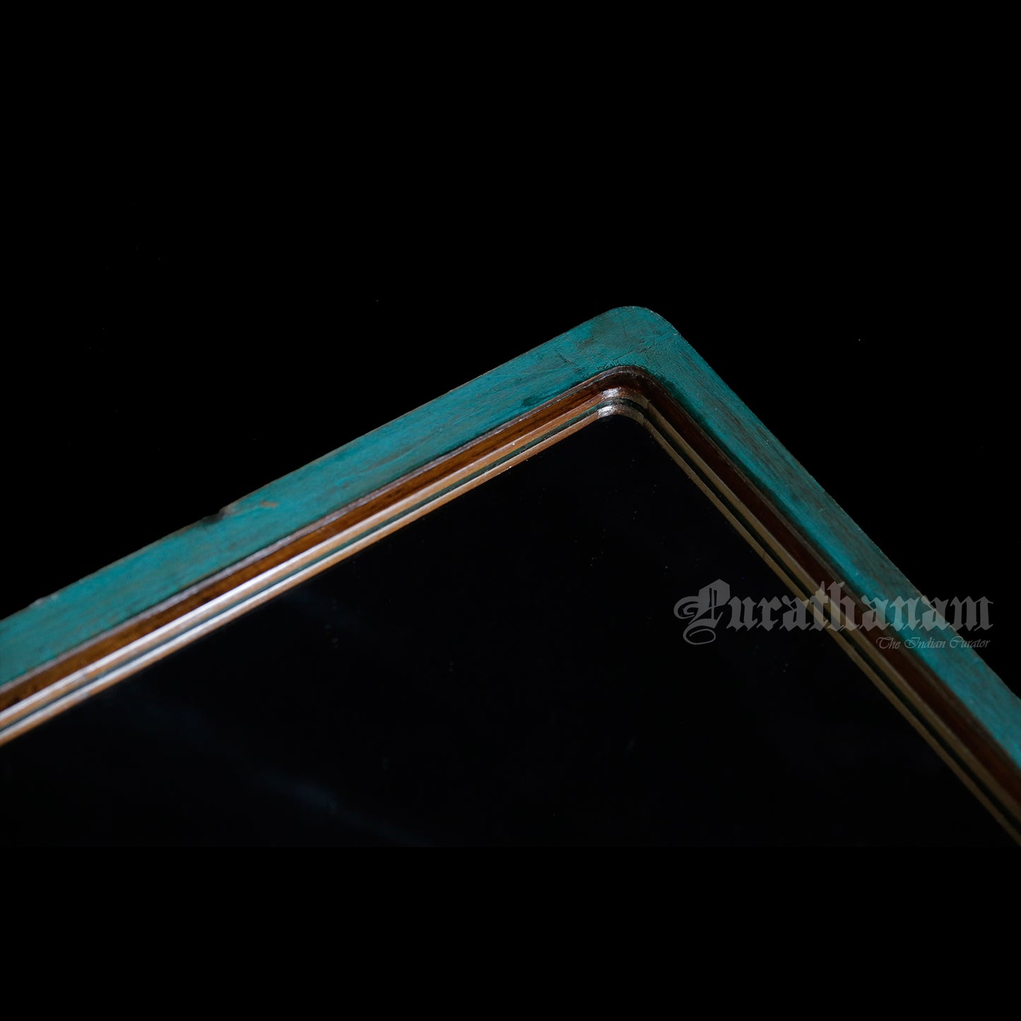 Teal Green Mirror