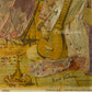 Ambika by Ravi Varma - Embellished (Oleograph Print)