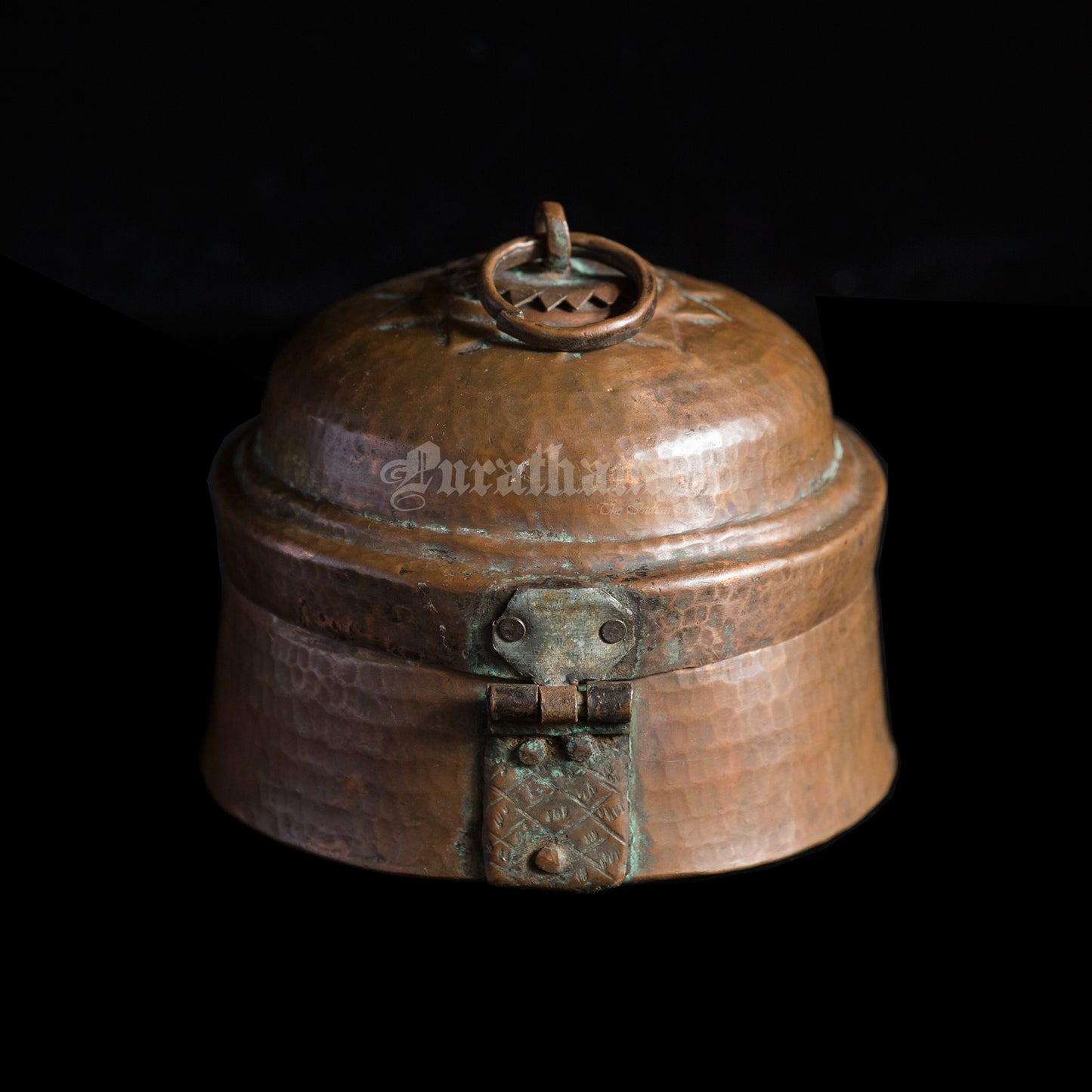 Vintage Handmade Copper Container