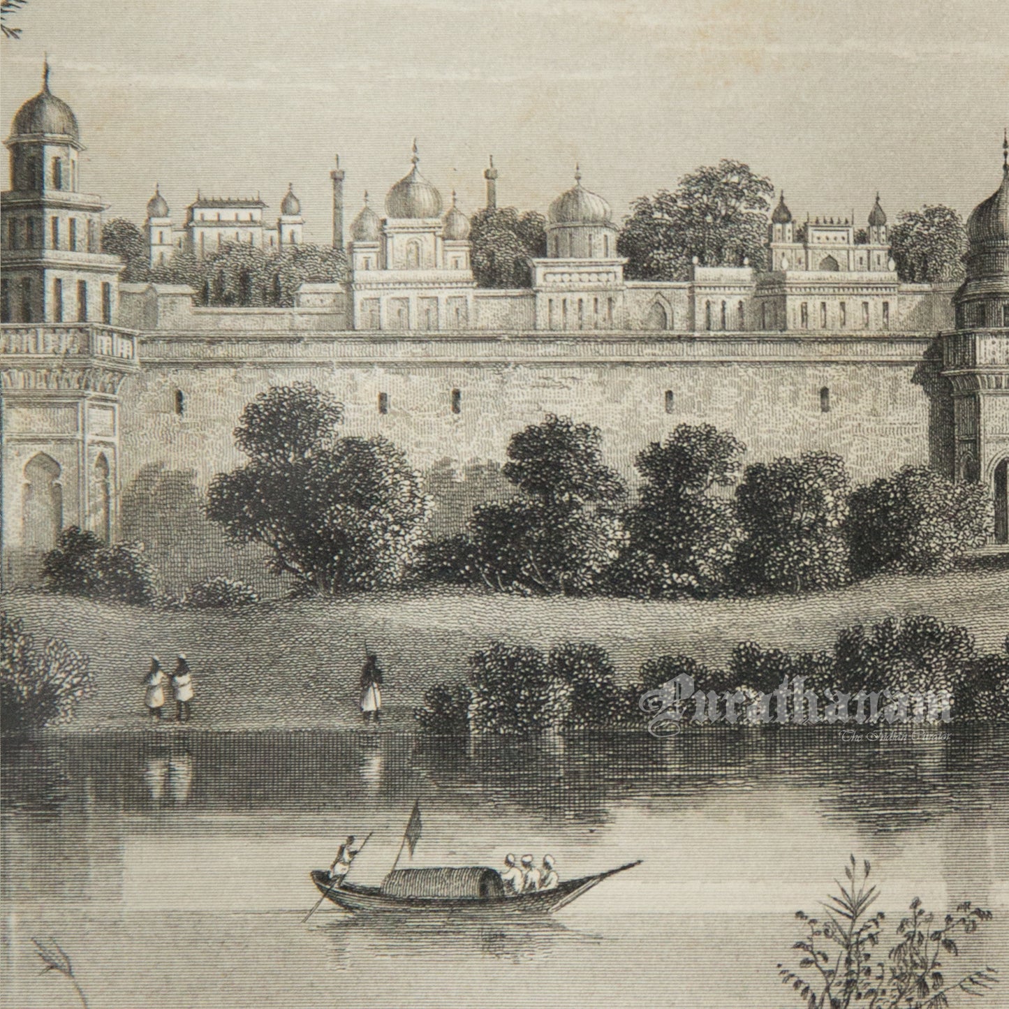 View of the Palace of Agra, From The River